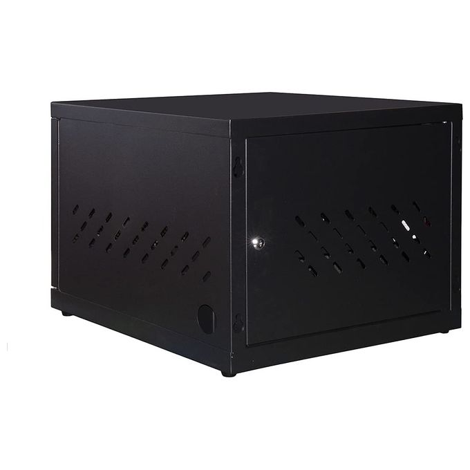 Link Armadio Alloggiamento 16 Notebook o Tablet Colore Nero con Tre Multiprese con 16 Porte Usb 5 Volt 3.4a e 8 Porte 220 Volt Universali Ita-Schuko