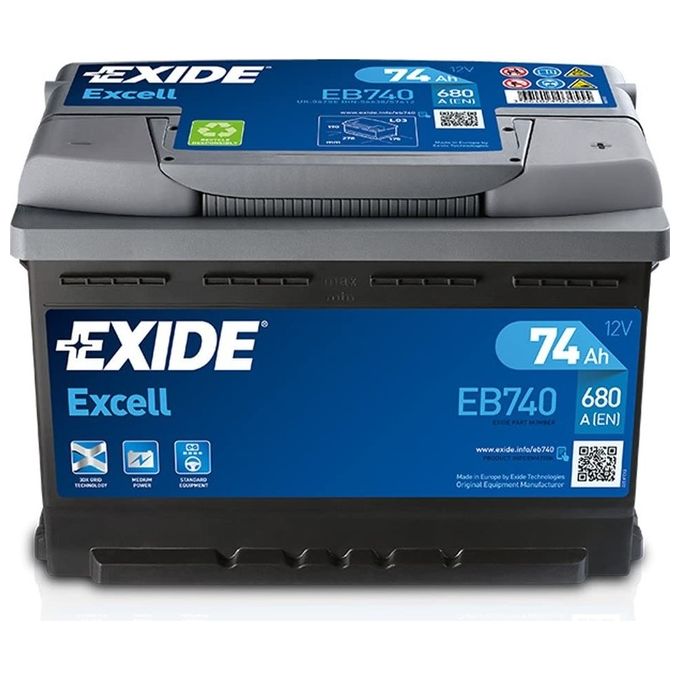 Exide Technologies Batteria Excell 100 Ah