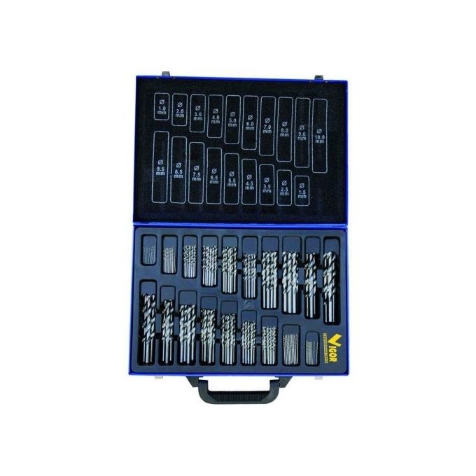 Serie Punte Hss Vigor Dual-xshort Pz. 150 mm. 1-10