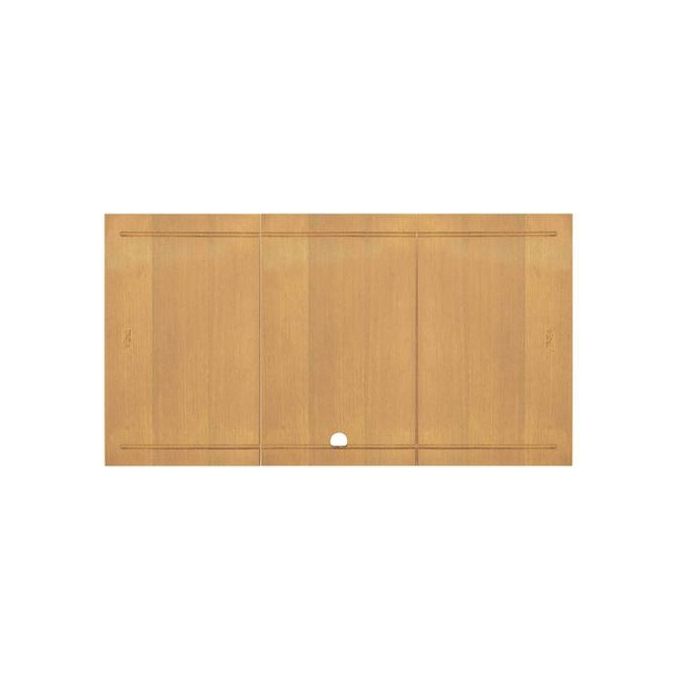 Elleci Kit 3 Taglieri - Accessorio per lavello Dogma, in legno chiaro, compatibile con vasche singole e doppie, superficie antibatterica, design salvaspazio, Legno chiaro
