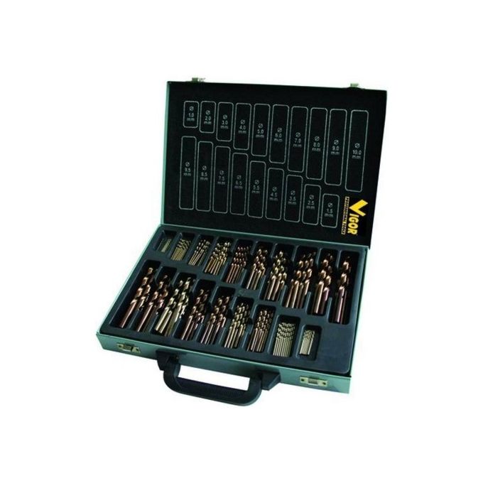 Serie Punte Hss Vigor Cobalt 6% Pz. 116 mm. 1-10