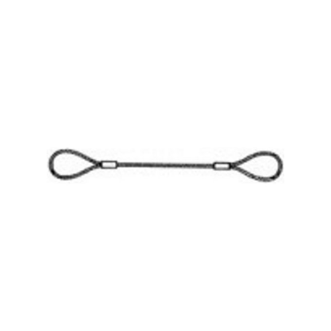 Blinky Tiranti in Acciaio Due Asole AAT 114 Fili A. Tessile 10mmx4mt