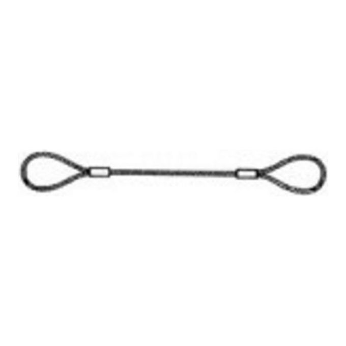 Blinky Tiranti in Acciaio Due Asole AAT 114 Fili A. Tessile 14mmx2mt