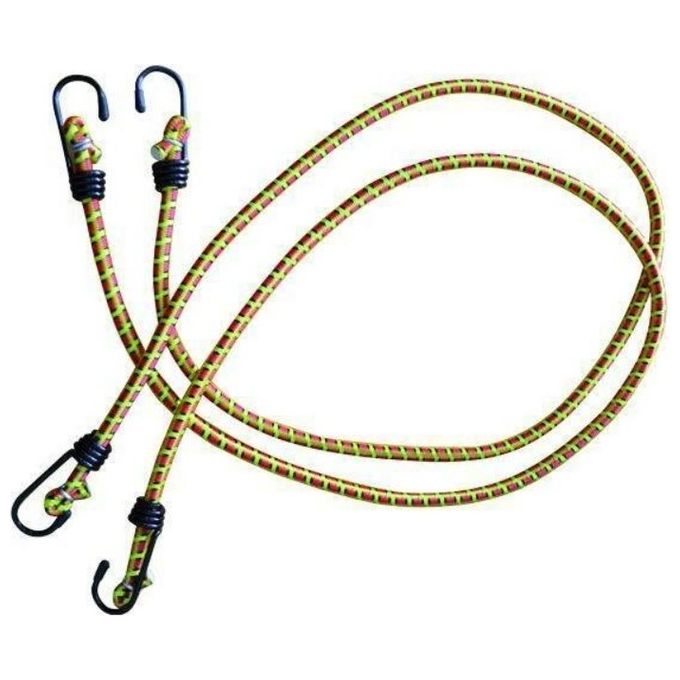 Vigor-Blinky Corde Elastiche Set 2 Pezzi Ganci Acciaio 8x1000mm