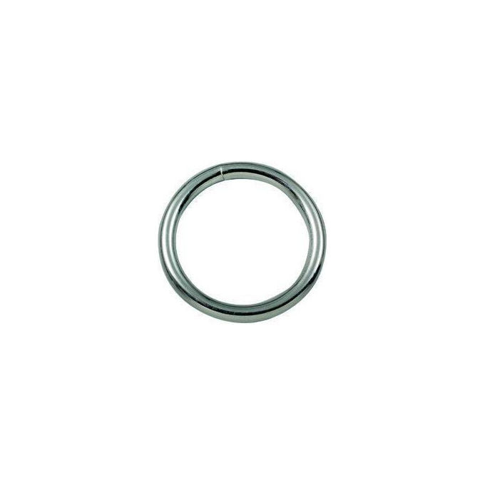 Vigor-Blinky Anelli Saldati Zinco-Cromati 25 Pezzi Filo 7mm Foro 50mm