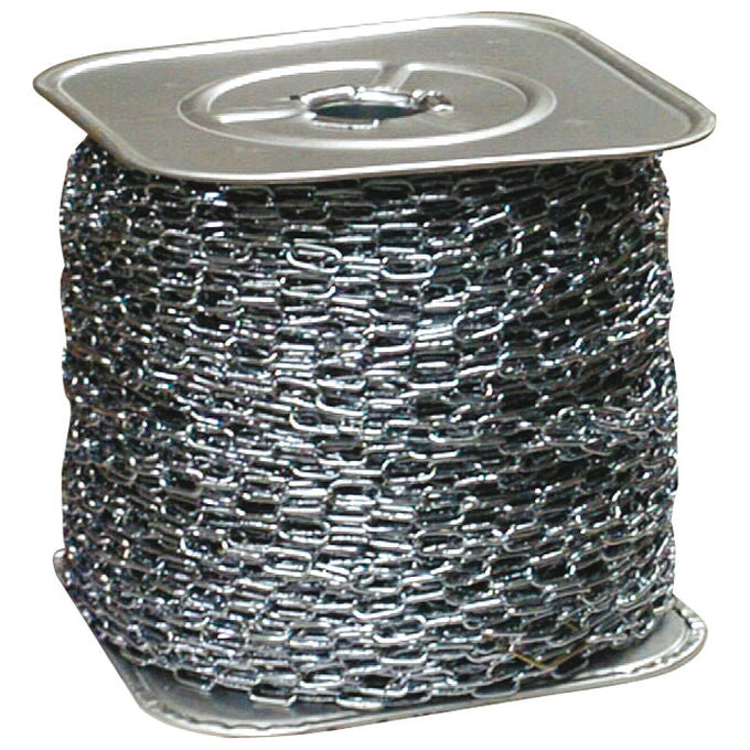 Rigamonti Catena Genovese №20 4.5mm Lunghezza 50mt in Acciaio Zincato per Uso Industriale e Domestico