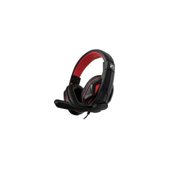Fenner Cuffie Gaming Soundgame con Microfono Pc Console Rosso