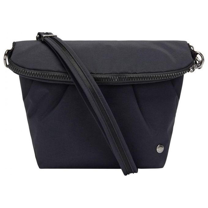 Pacsafe Citysafe CX Convertible Crossbody ECONYL Borsa Donna Nero
