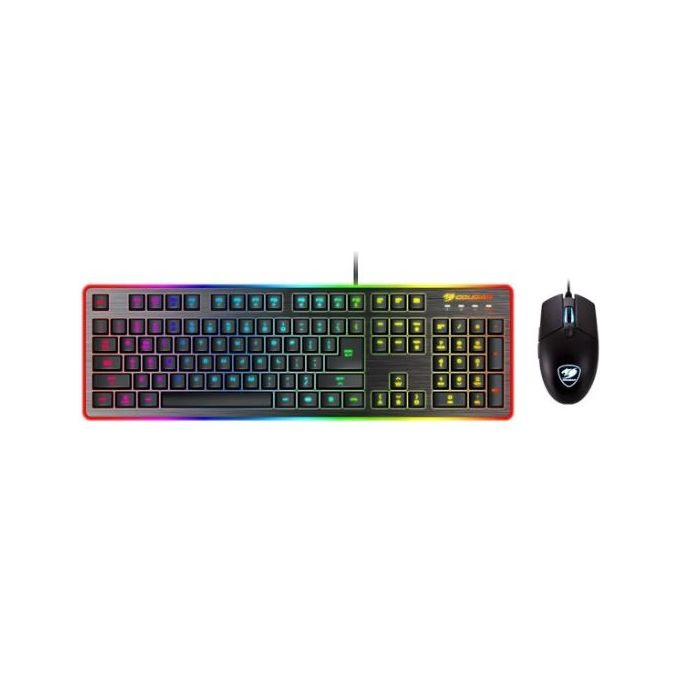 TASTIERA GAMING WIRED DESKTOP DEATHFIRE GEAR COMBO 7-LED-COLOR USB ITA-LAYOUT - COUGAR