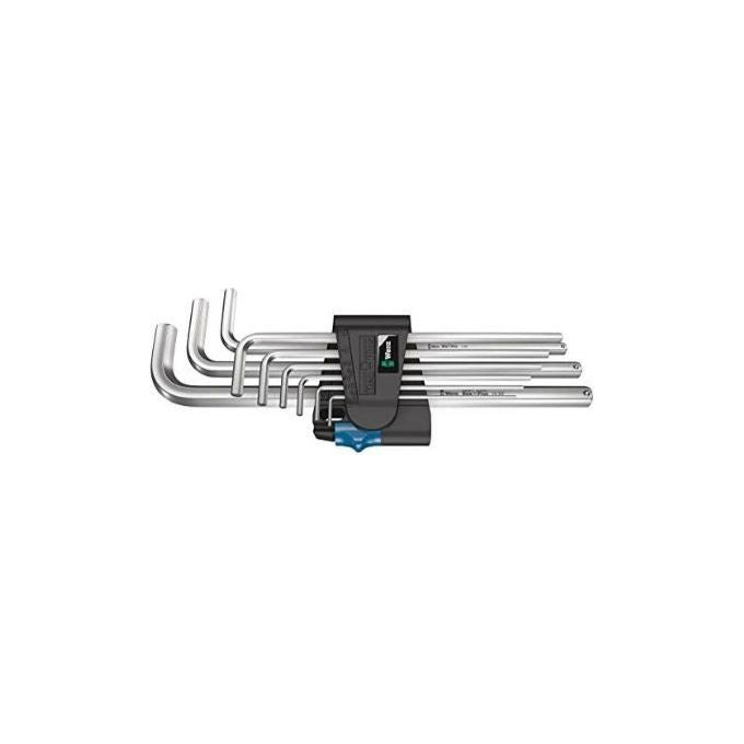 Wera 950l-9 Christmas Hex-plus Hf 1 Angle Wrench Set