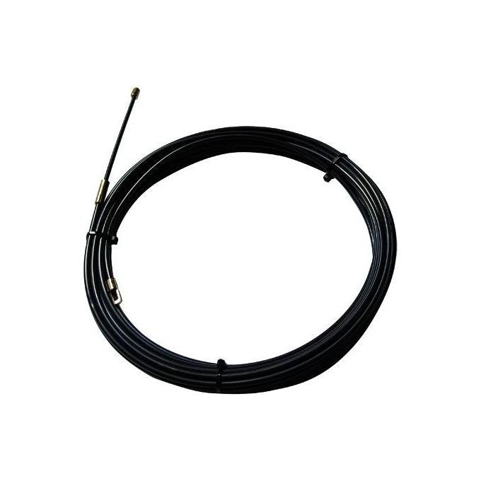 Vigor-Blinky Sonde Passacavi Filo Nylon Nero 4mmx10mt