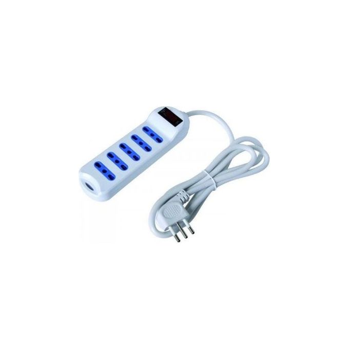 Vigor-Blinky Multiprese 5 Prese con Interruttore Bipasso Sp.90‹ 16a