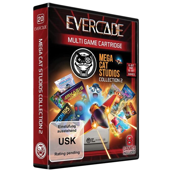 Blaze Entertainment Videogioco Evercade Mega Cat Collection 02