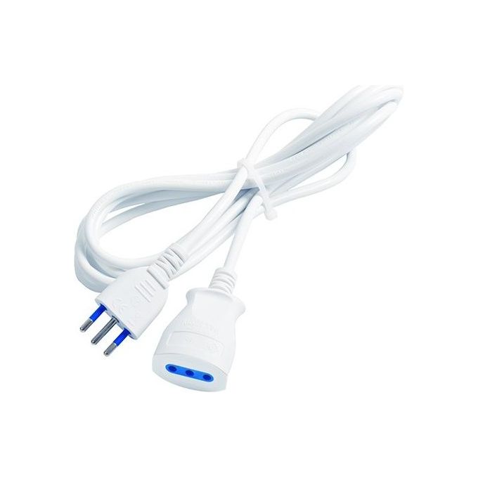 Vigor-Blinky Prolunghe Lineari M-F 10A 3x0.75mm 25mt Bianco