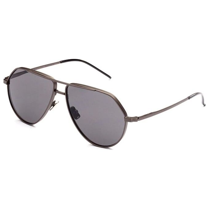 Italia Independent Occhiali da Sole Mod Dominique 05252 SUPERTHICK SUN UOMO GUN METAL Design Minimal e Comfort Elevato