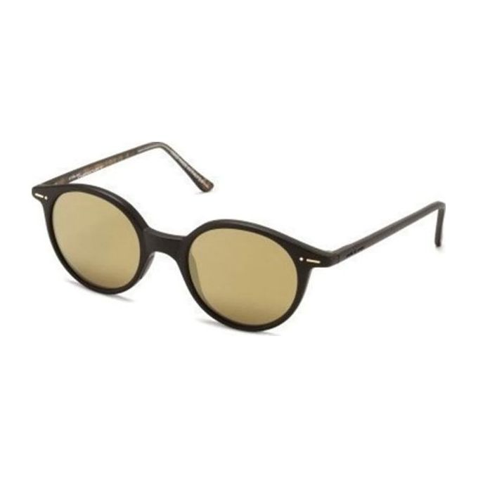 Italia Independent Occhiali da Sole Mod 0702 THIN ROUND SUN B2 BROWN BUT Fashion Trendy Eyewear for Stylish Protection