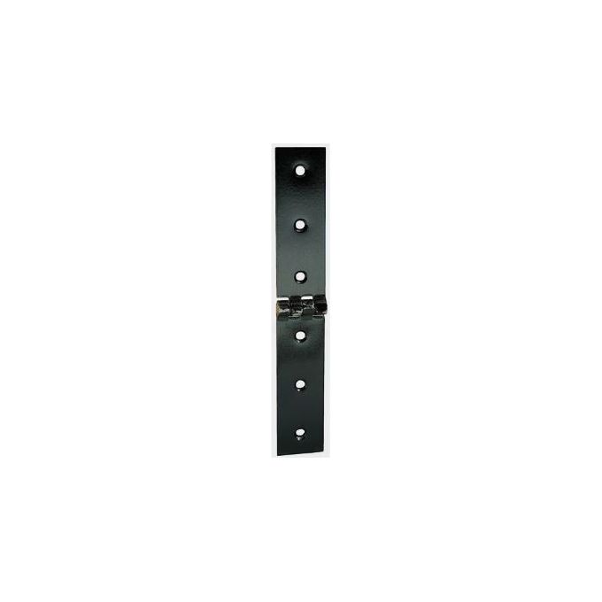 Vigor-Blinky Cerniere Ase Verniciate Nere 12 Pezzi 180mm