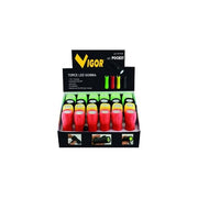 Vigor Espositore Torce Led Colori Assortiti 24 Pezzi