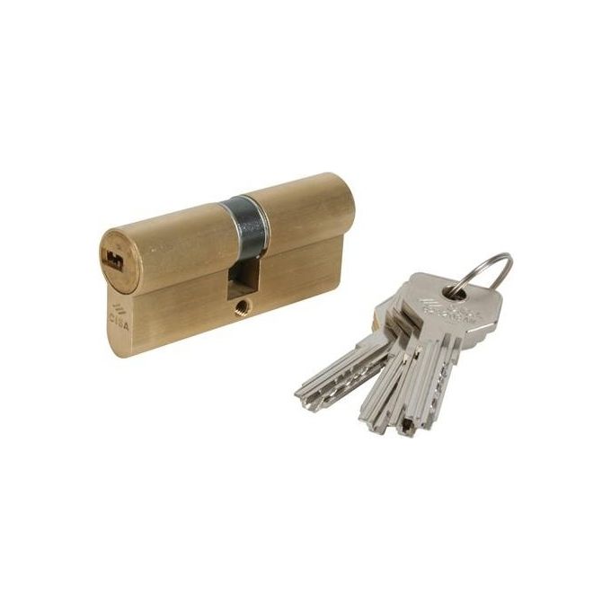 Cisa 0e300-13-0-00 Cilindro Ottonato 70mm 35x35mm