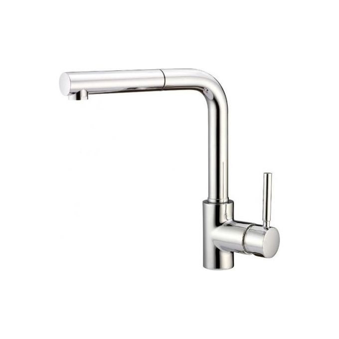 Crolla Harry ES 7740 NO Miscelatore Cucina con Doccetta estraibile Rubinetto Monocomando colore Nero Opaco
