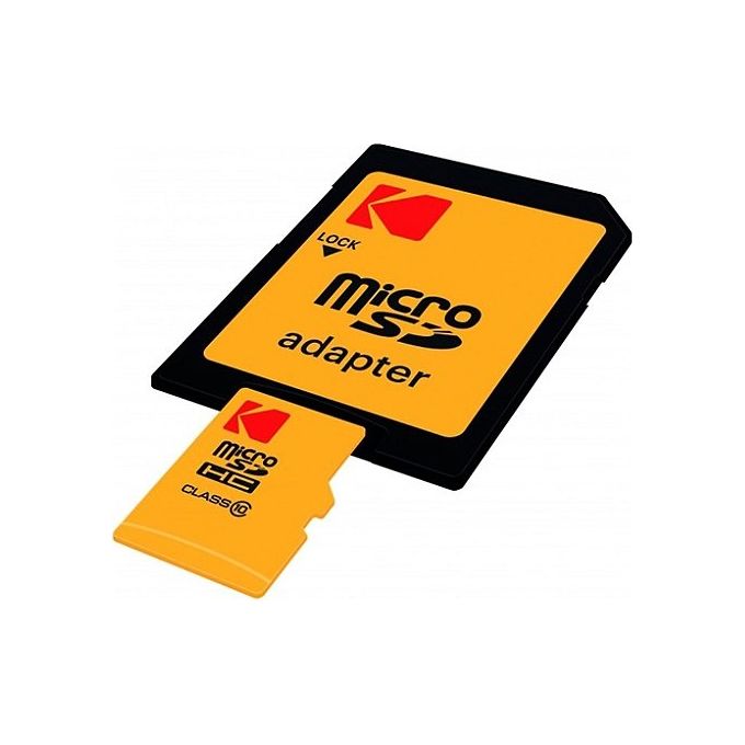 Kodak microSDHC 16Gb Class10 con Adattatore
