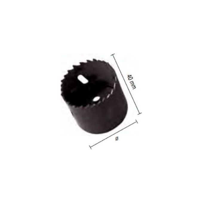 Ecef 57043 Sega a Tazza Bimetallica Diametro 43mm