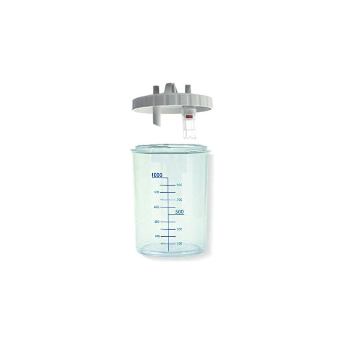 Vaso 1 Litro Con Coperchio - Autoclavabile A 134°C 1 pz.