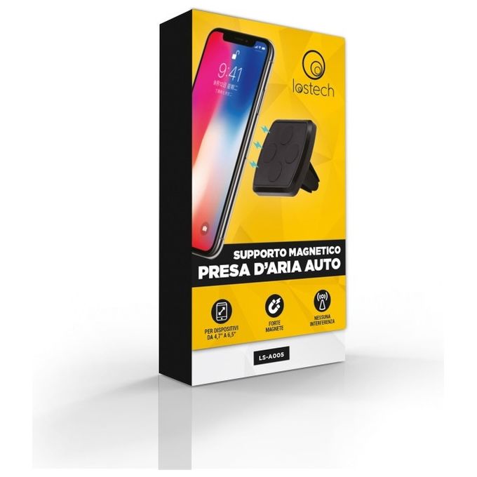 Lostech LS-A005 Supporto Smartphone Magnetico