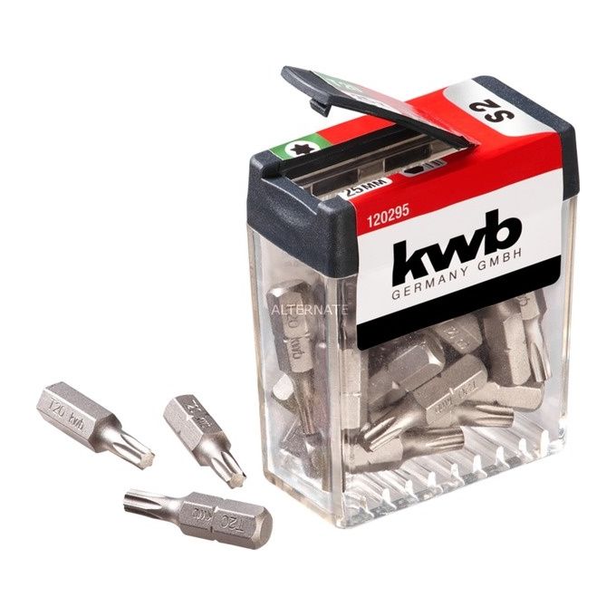 Kwb Set 25 Pz Bit T20 25 Mm