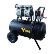 Vigor-blinky Compressori Silent 230V Vca-s50 2 Cilindri 1Hp 50L Sostenibile e Silenzioso per Lavoro Prolungato