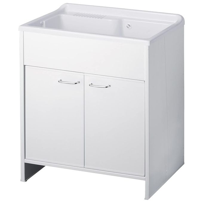 Negrari lavatoio in resina serie Garden, indicato per esterno e interno da 80x50 cm H 85 cm