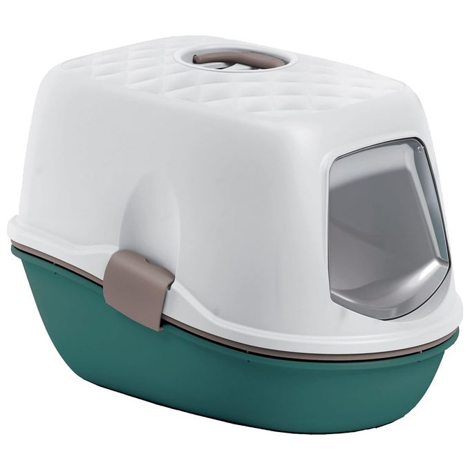 Furba Top Chic verde inglese-tortora chiaro-bianco
