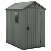 Keter Casetta da Giardino Darwin 4x6 Verde 184x126x205 cm
