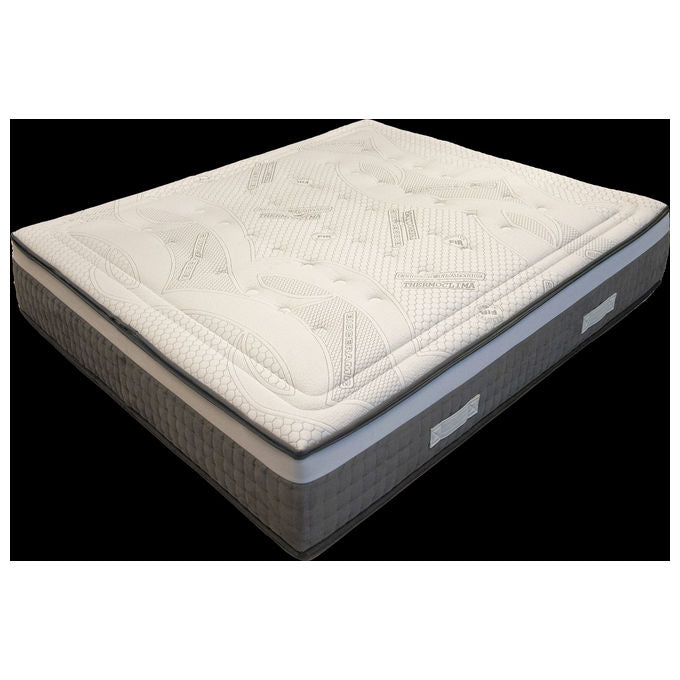 Dolomiti Materasso 160X190 Premium Spring  a molle insacchettate e Memory Foam ed Elast Water