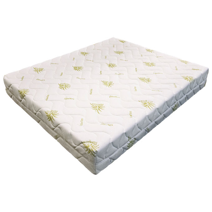 Dolomiti Materasso 160X200 Elast Prime WaterFlex DualSide 20 - Reversibile in Water Elast con Rivestimento Anallergico Sfoderabile in tessuto aloe