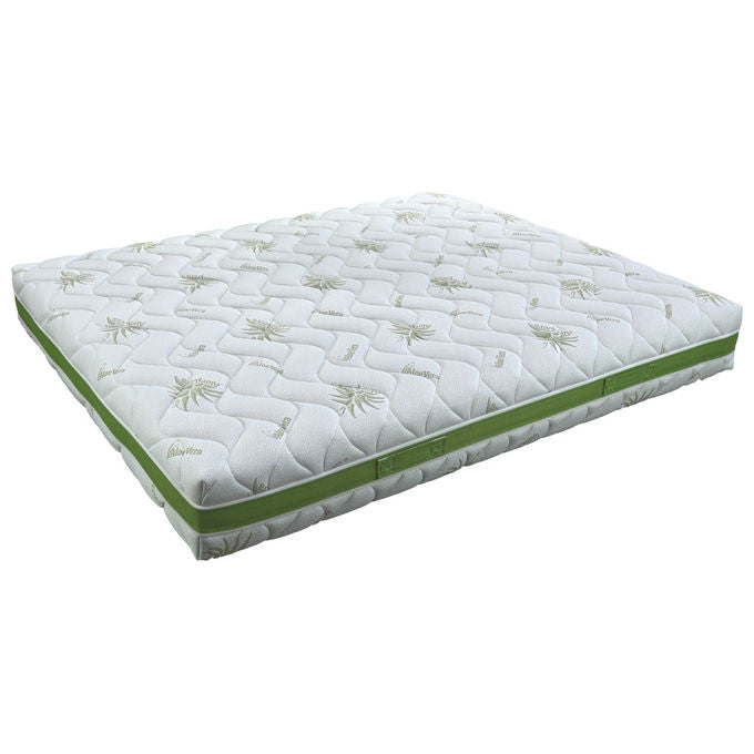 Dolomiti Materasso 160X195 Easy comfort  WaterFlex DualSide 20 -Reversibile in Memory Foam e Water Elast con rivestimento anallergico sfoderabile