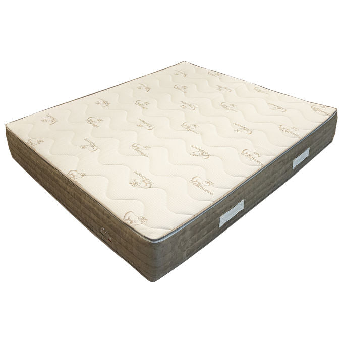 Dolomiti Materasso 120X195 Active 3 strati Memory Foam e Water Elast con rivestimento in Tessuto Cashmere e fibra anallergica, dispositivo medico