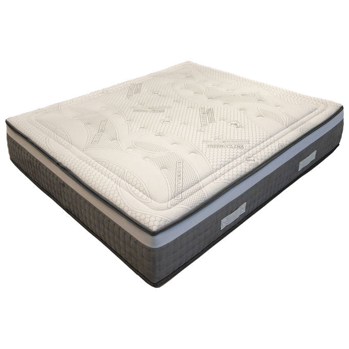 Dolomiti Materasso 160X195 Premium Spring  a molle insacchettate e Memory Foam ed Elast Water