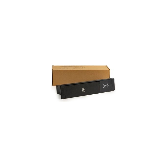 Link Multipresa da Tavolo Estraibile con 6 Porte Universali Ita-Schuko 2 Porte Usb 2.1a