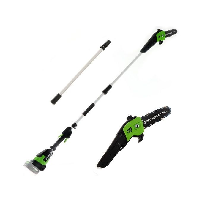 Greenworks G48PS Sega Potatrice ad Asta a Batteria 48V