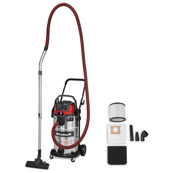 Einhell Bidone aspirasolidi e liquidi TE-VC 4090 SACL