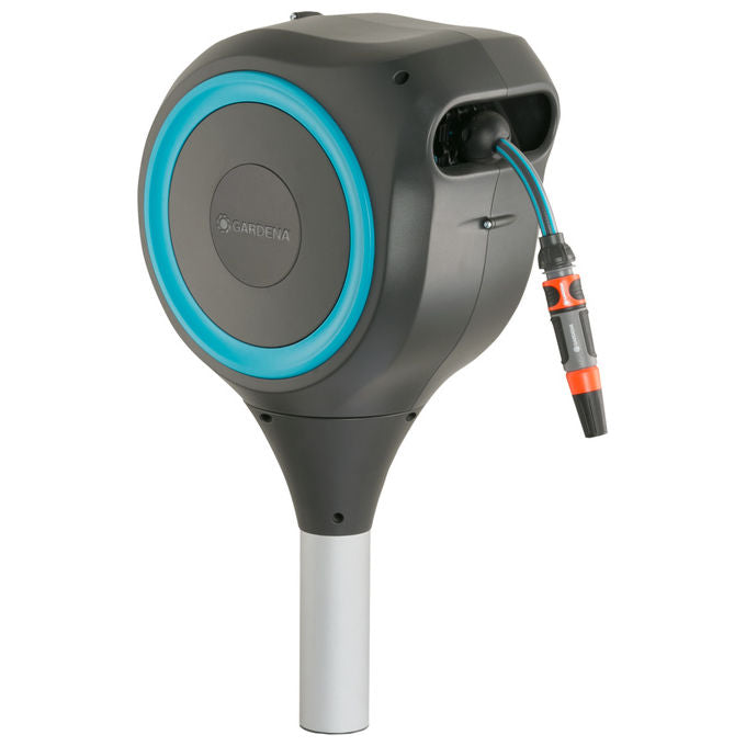 GARDENA Avvolgitubo Automatico da Giardino RollUp S, con Tubo da 15m