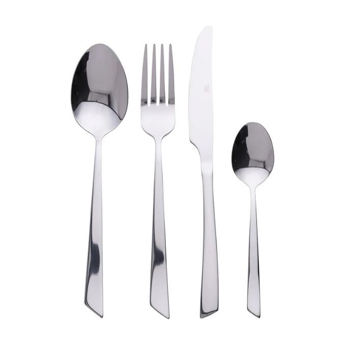 Cut Set 24Pz Silver Lucido