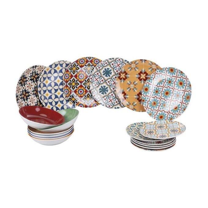 Set Piatti Valladolid Tavola 18Pz
