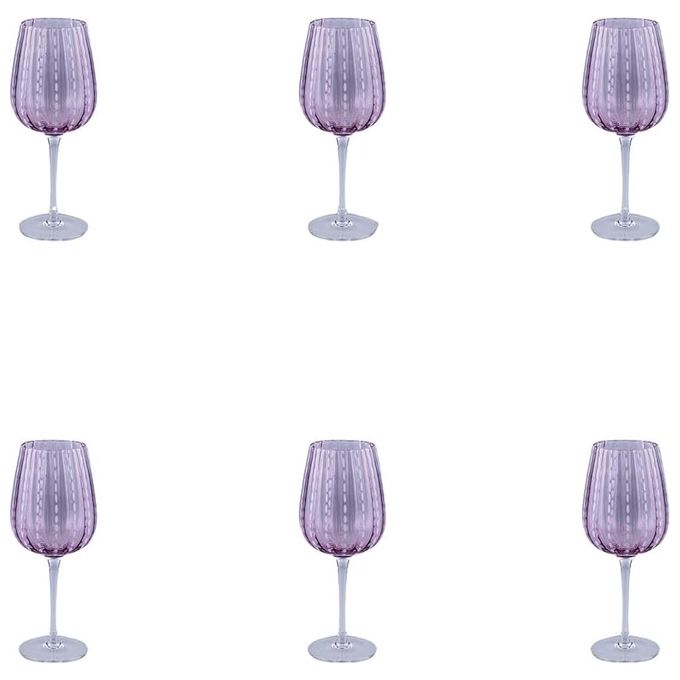 Shiraz Set 6 Calici 500Ml Pink
