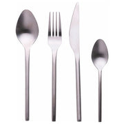 Villa d'Este 5921068 Gallery Set Posate 24 pezzi Acciaio Inox Finitura Opaca colore Argento