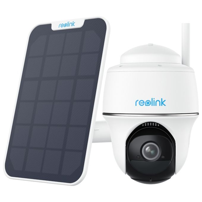 Reolink Argus Series B430 Con Pannello Solare Telecamera a batteria solare wireless 5MP con funzione pan e tilt