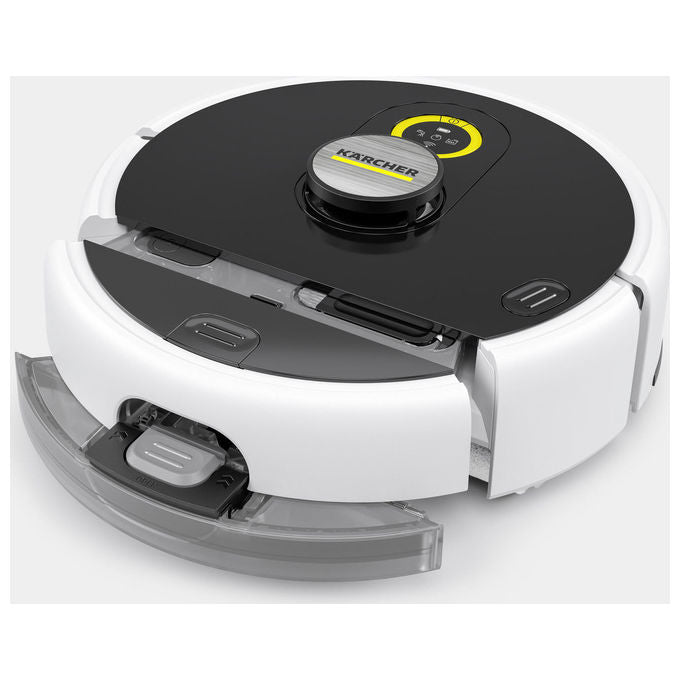 Kärcher 4054278999036 RCF 3 Robot aspirapolvere LiDAR 1,15 L autonomia 120 min lavaggio a umido colore Nero Bianco