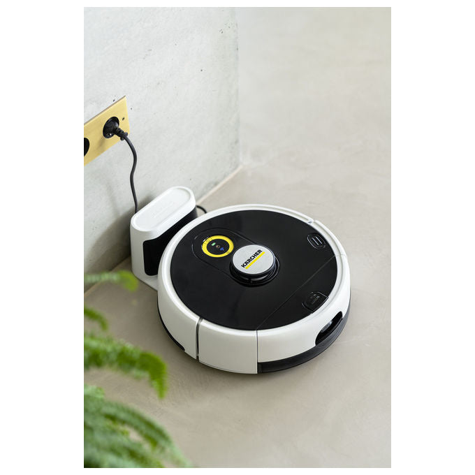 Kärcher 4054278999036 RCF 3 Robot aspirapolvere LiDAR 1,15 L autonomia 120 min lavaggio a umido colore Nero Bianco