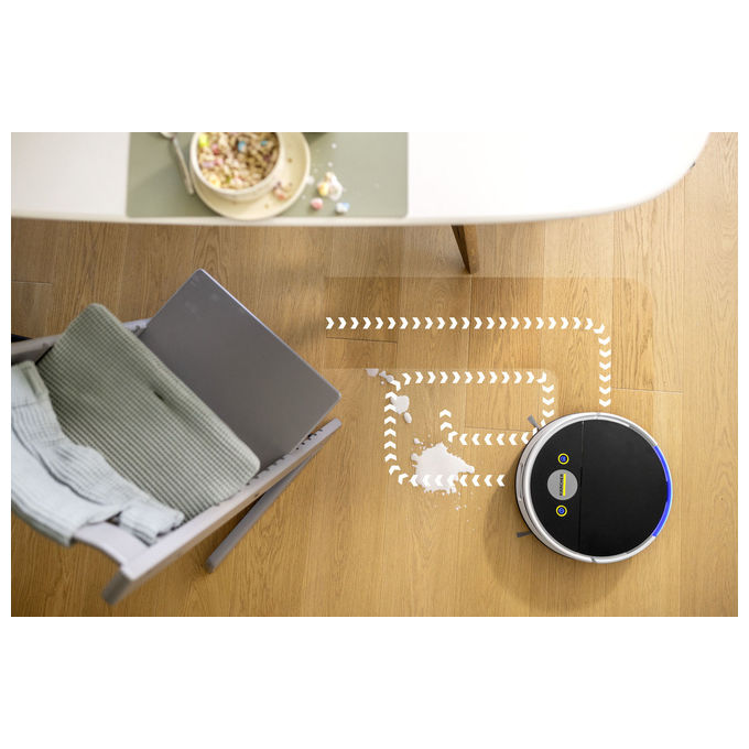 Kärcher 1.269-690.0 RVF 7 Comfort Robot aspirapolvere Navigazione avanzata Capacita' 0.13 L autonomia 150 min colore Bianco